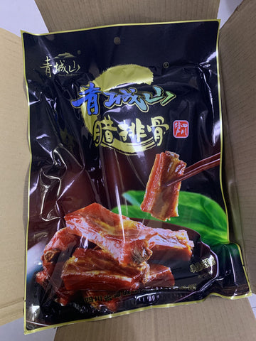 亮亮妈转运到英国的青城山腊排骨腊肉的照片