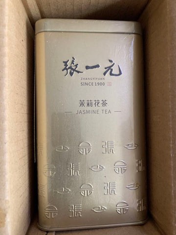 张一元金罐毛尖茉莉花茶英国