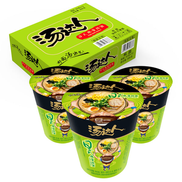 【汤达人】杯面 日式豚骨拉面83g*3杯 元气高汤 新鲜日期