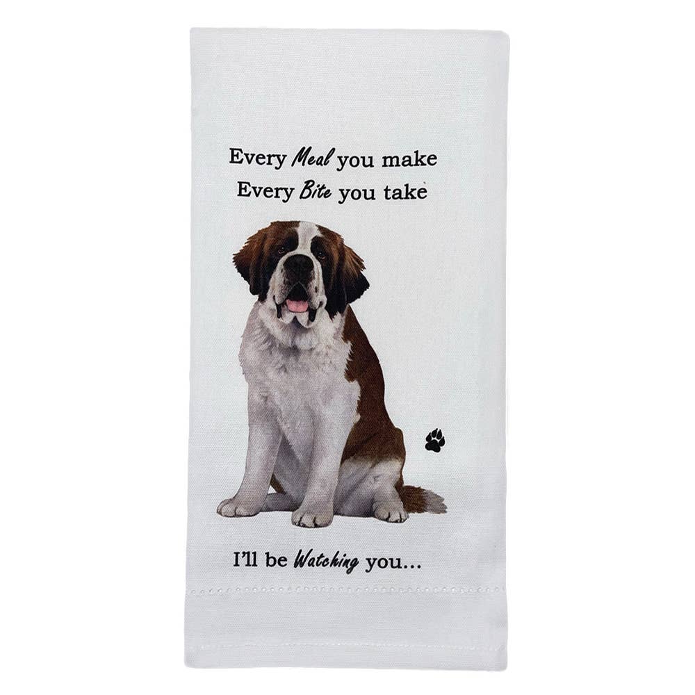 Saint Bernard Kitchen Towel