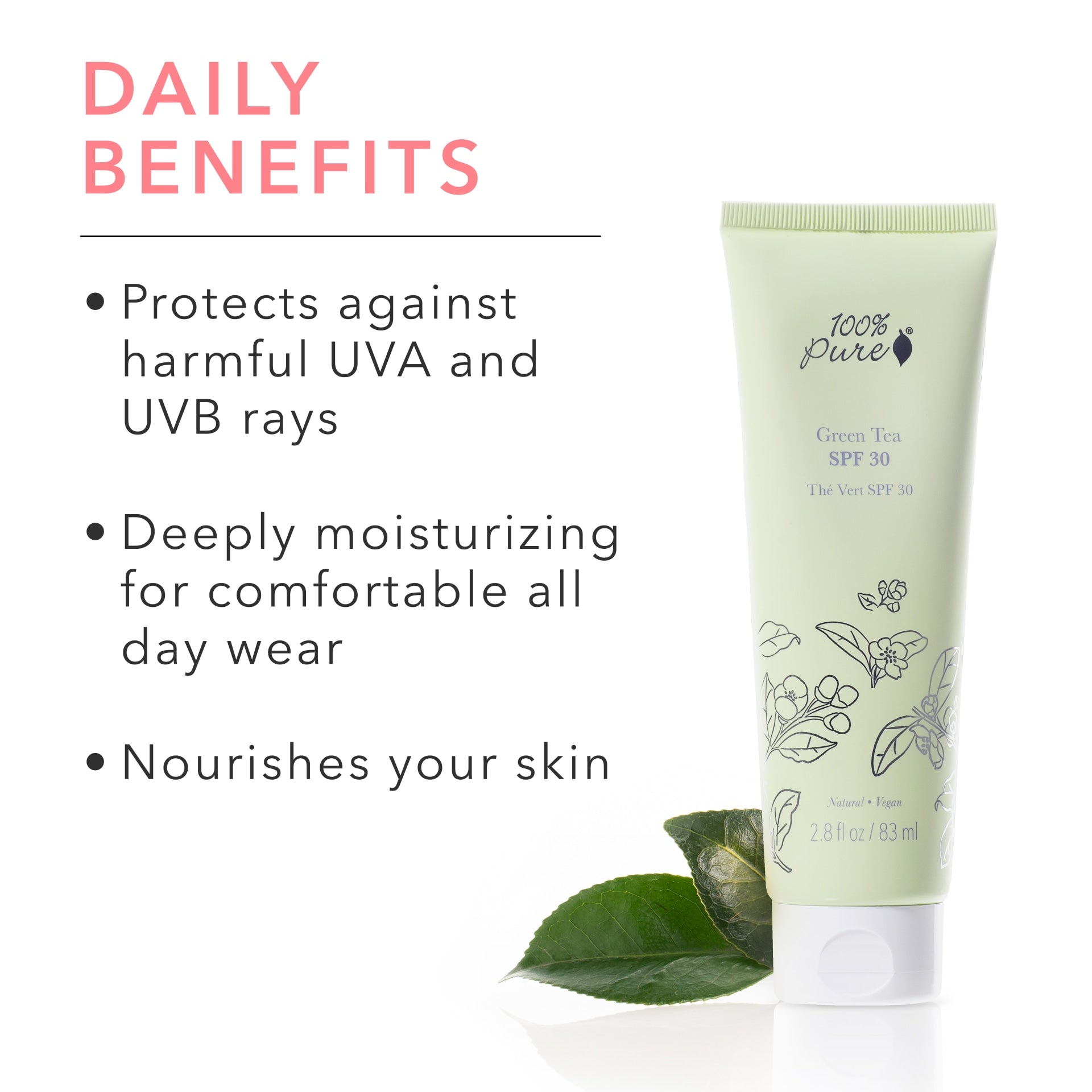 Daily Green Tea Facial Sunscreen SPF 30