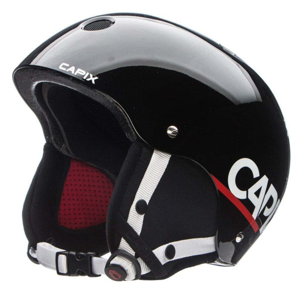 Capix Team Helmet & Goggles Recon Combo Black-Red Snowboard Ski Package XL