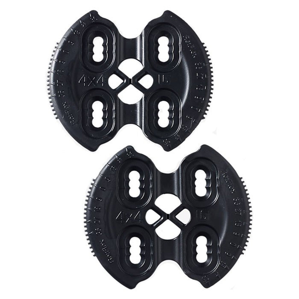 Burton Re:Flex 4x4 Hole Pattern Replacement Mounting Discs (Pair) Blue Reflex