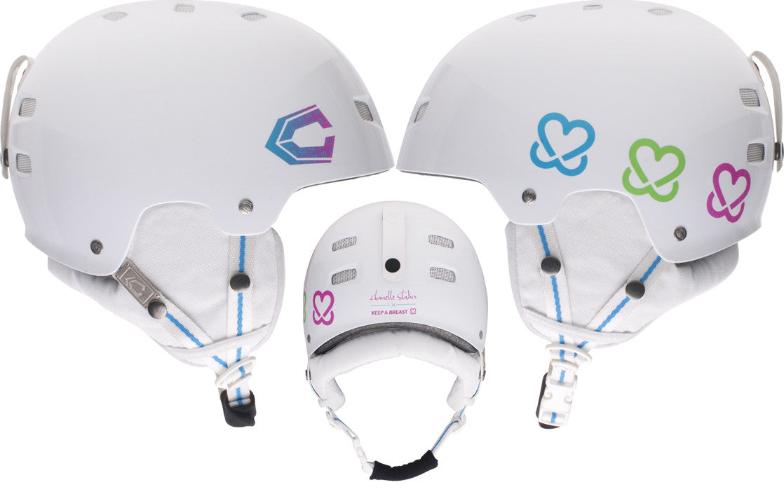 Capix Keep a Breast Chanelle Sladics Pro Helmet Snowboard S M