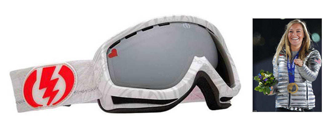 Electric EGK Goggles Jamie Anderson Pro Model White Grey Snowboard Ski skiing eg1.
