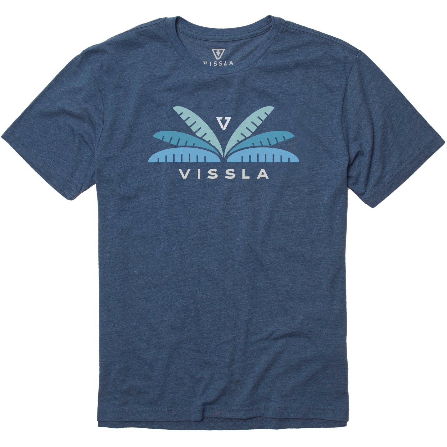 Vissla - Moonrise Tee - Strong Blue Heather