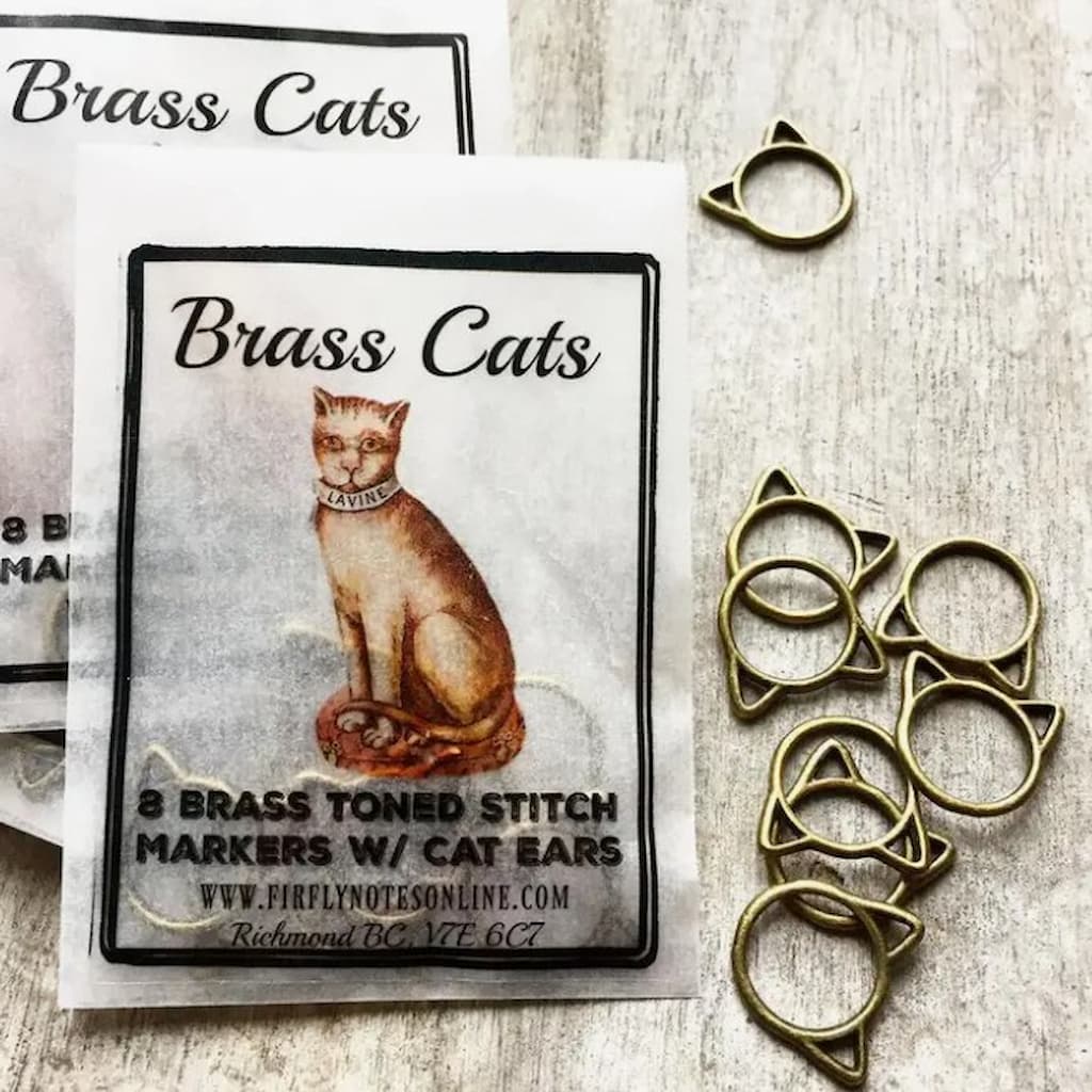 Firefly Notes | Cat Stitch Markers