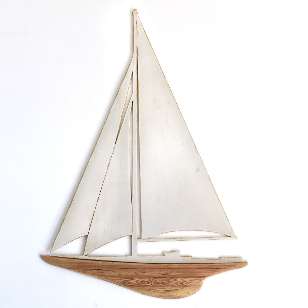 Sailboat Wooden Two Piece Wall Art