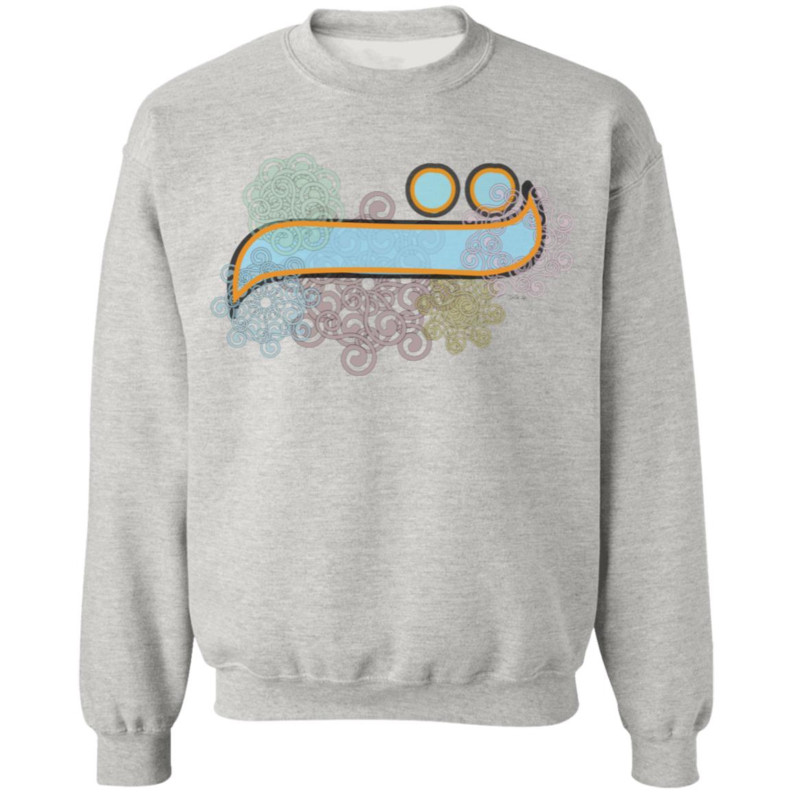  Pullover Sweatshirt with Arabic Initial - 'Tā' (ت) 