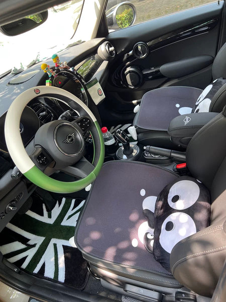 Original Designed Leather Steering Wheel Cover for Mini Cooper Countryman Clubman - Unique and Personalized