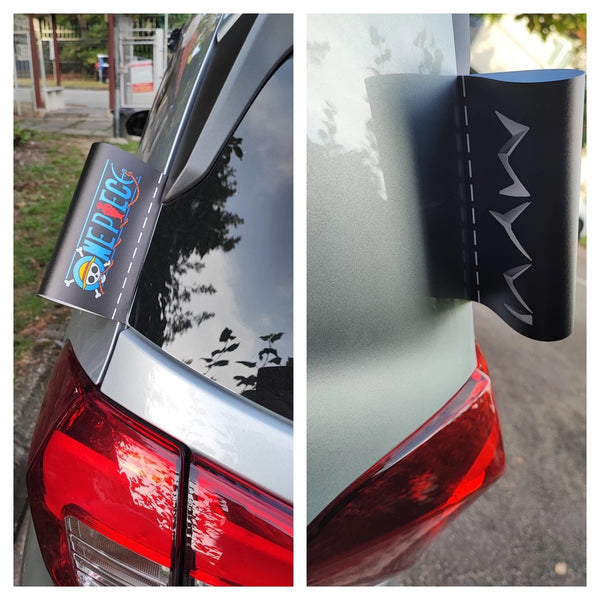 Personalized Car Naming Tag