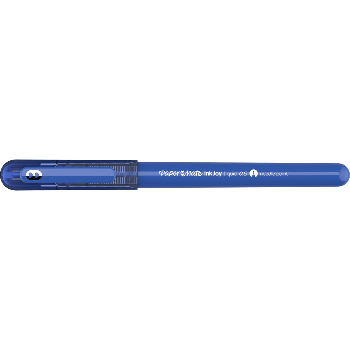 Paper Mate Inkjoy Liquid Needle Point Rollerball Pen Blue 0.5