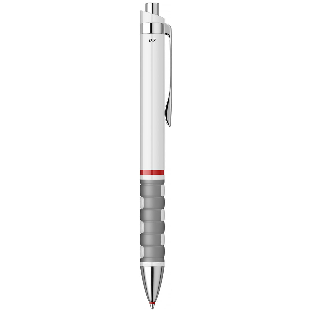 Rotring Tikky 3 in 1 Multi Pen Blue and Red ink and 0.7mm Mechanical Pencil, White Barrel 1904452