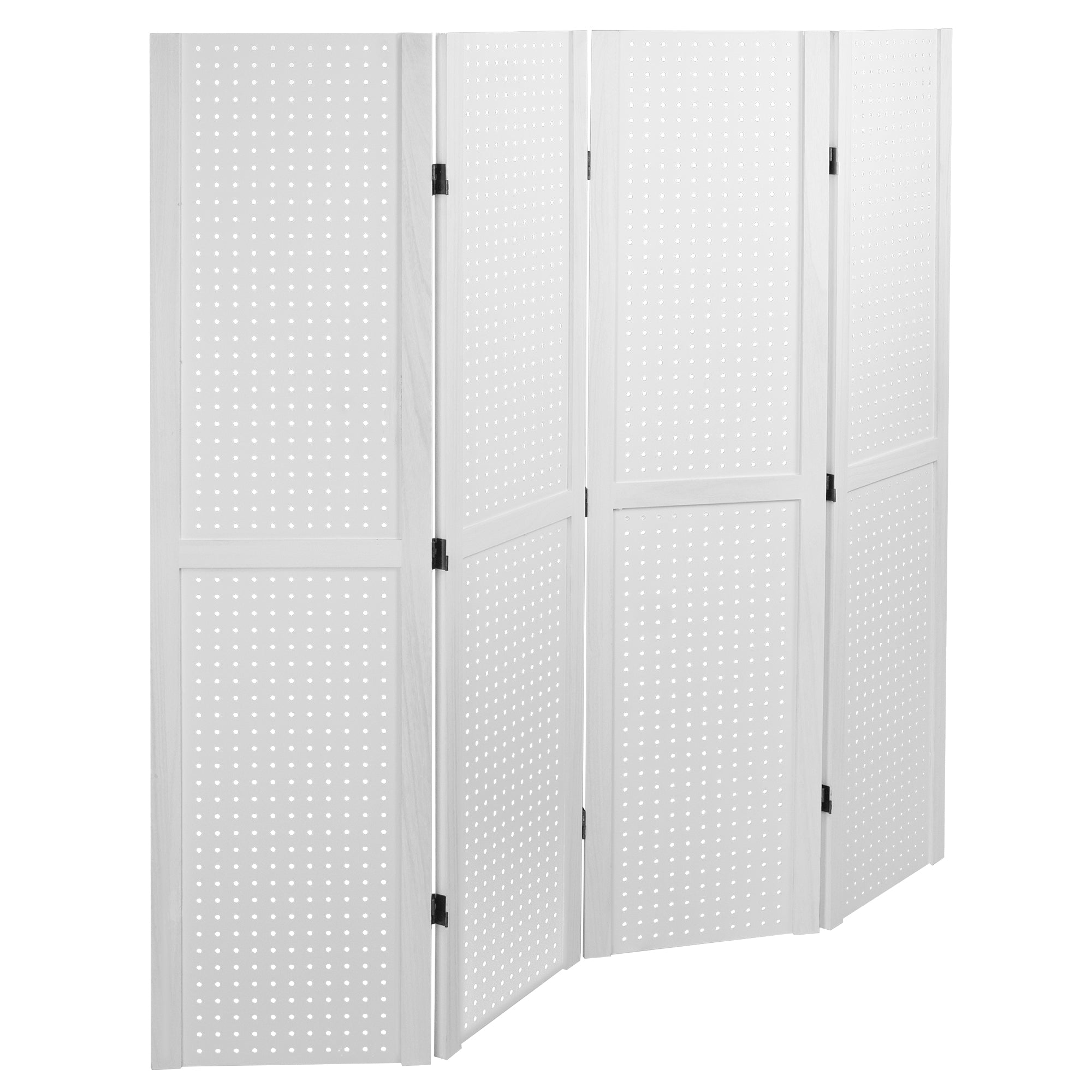 Pegboard Freestanding Room Divider