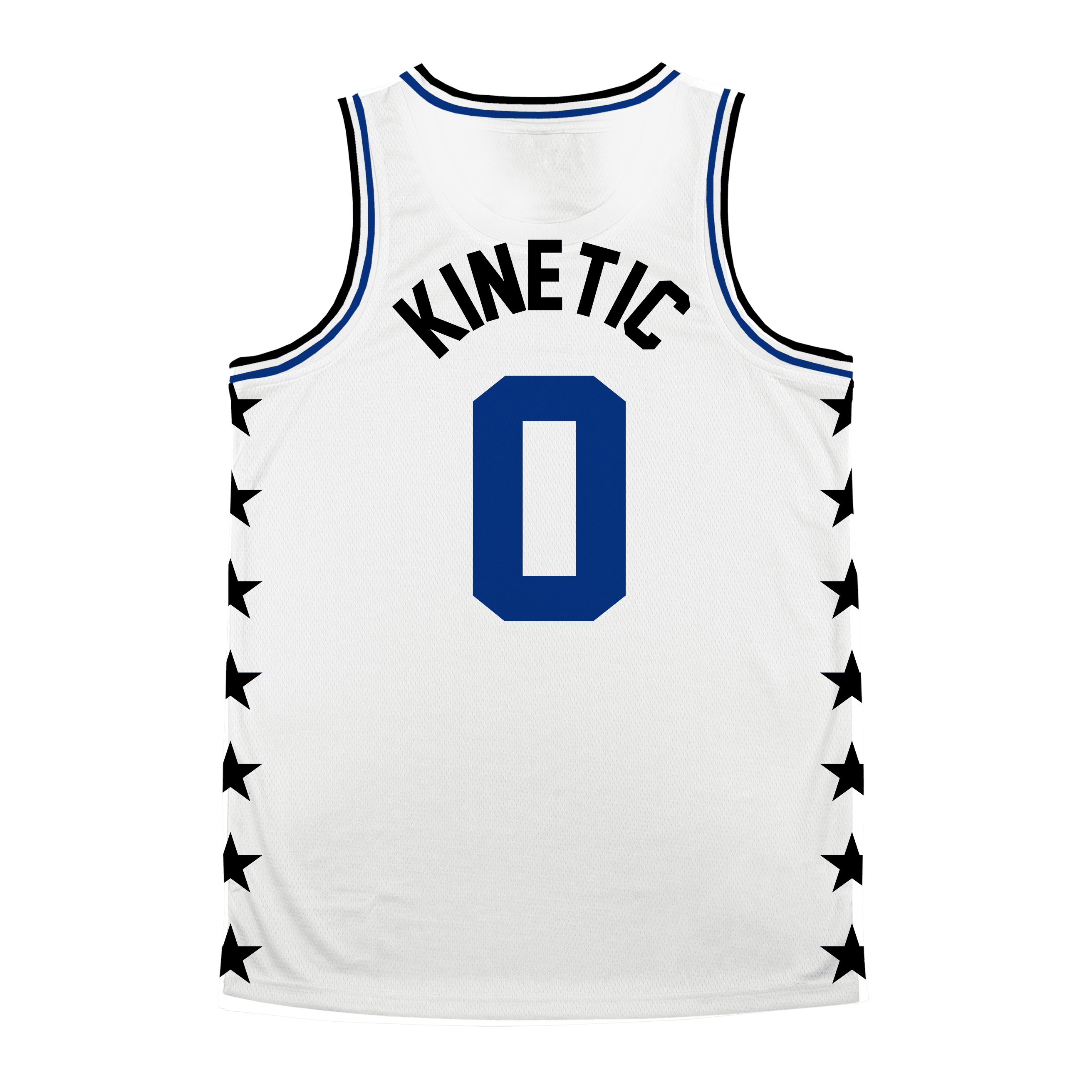 Tau Kappa Epsilon - Black Star Basketball Jersey