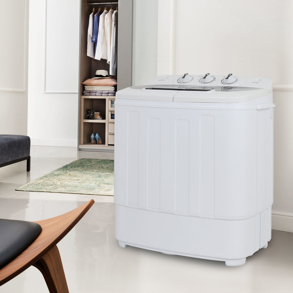 ZENY™ Portable Mini Twin Tub Washing Machine w/Spinner Dryer ZENY