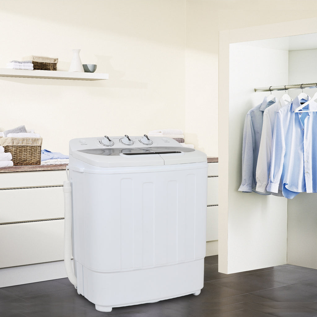 ZENY™ Portable Mini Twin Tub Washing Machine w/Spinner Dryer – ZENY Products