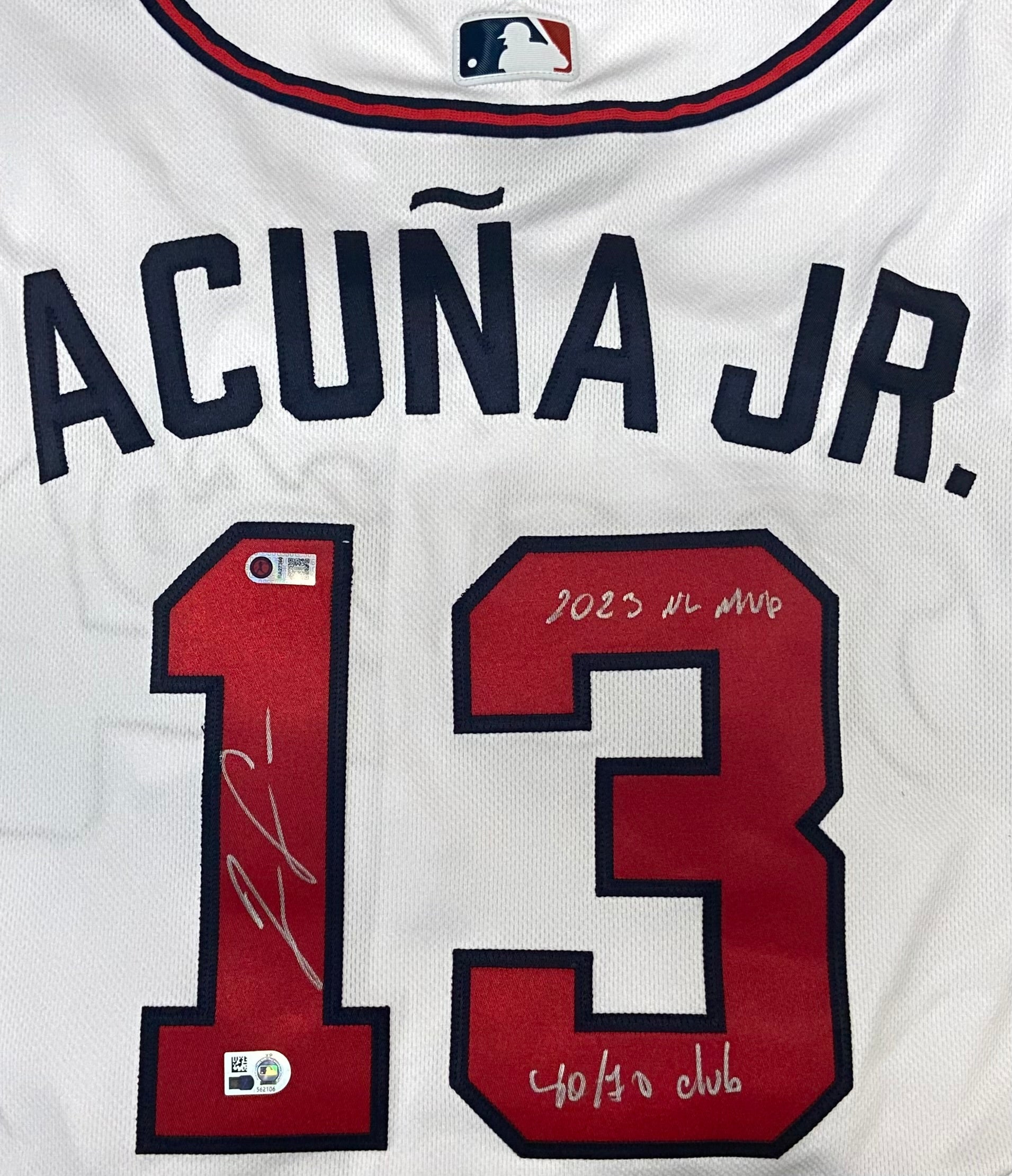 Ronald Acuna Jr. Autographed 