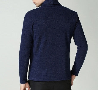 Versatile Open Cardigan in Navy