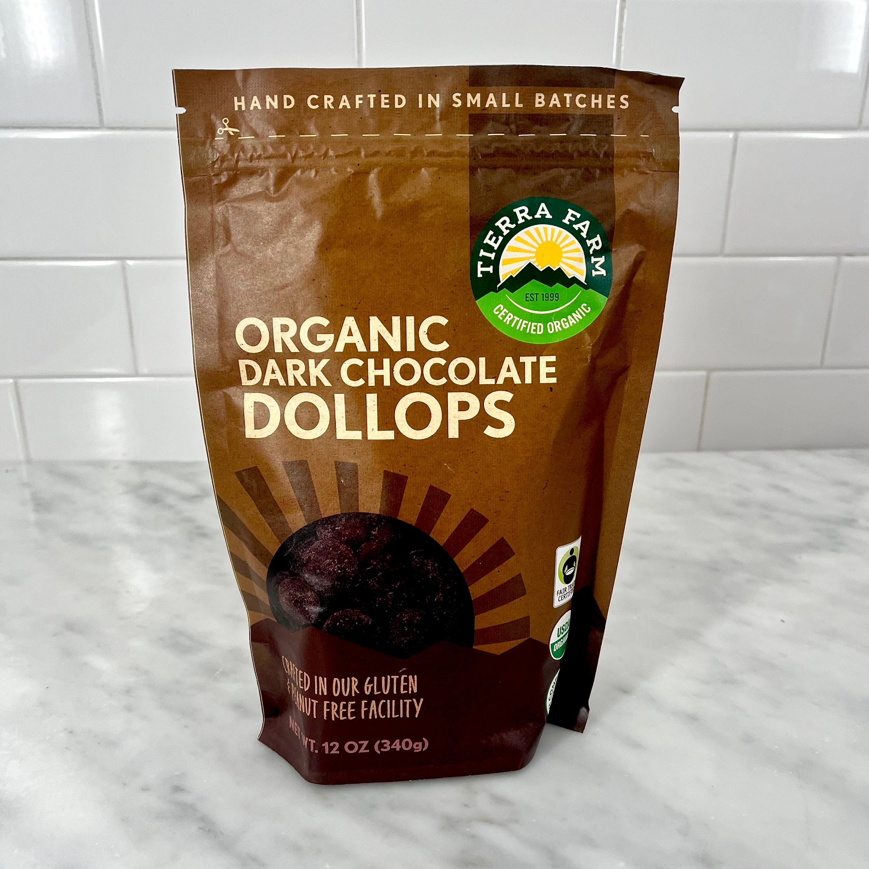 Tierra Farm Organic Dark Chocolate Dollops