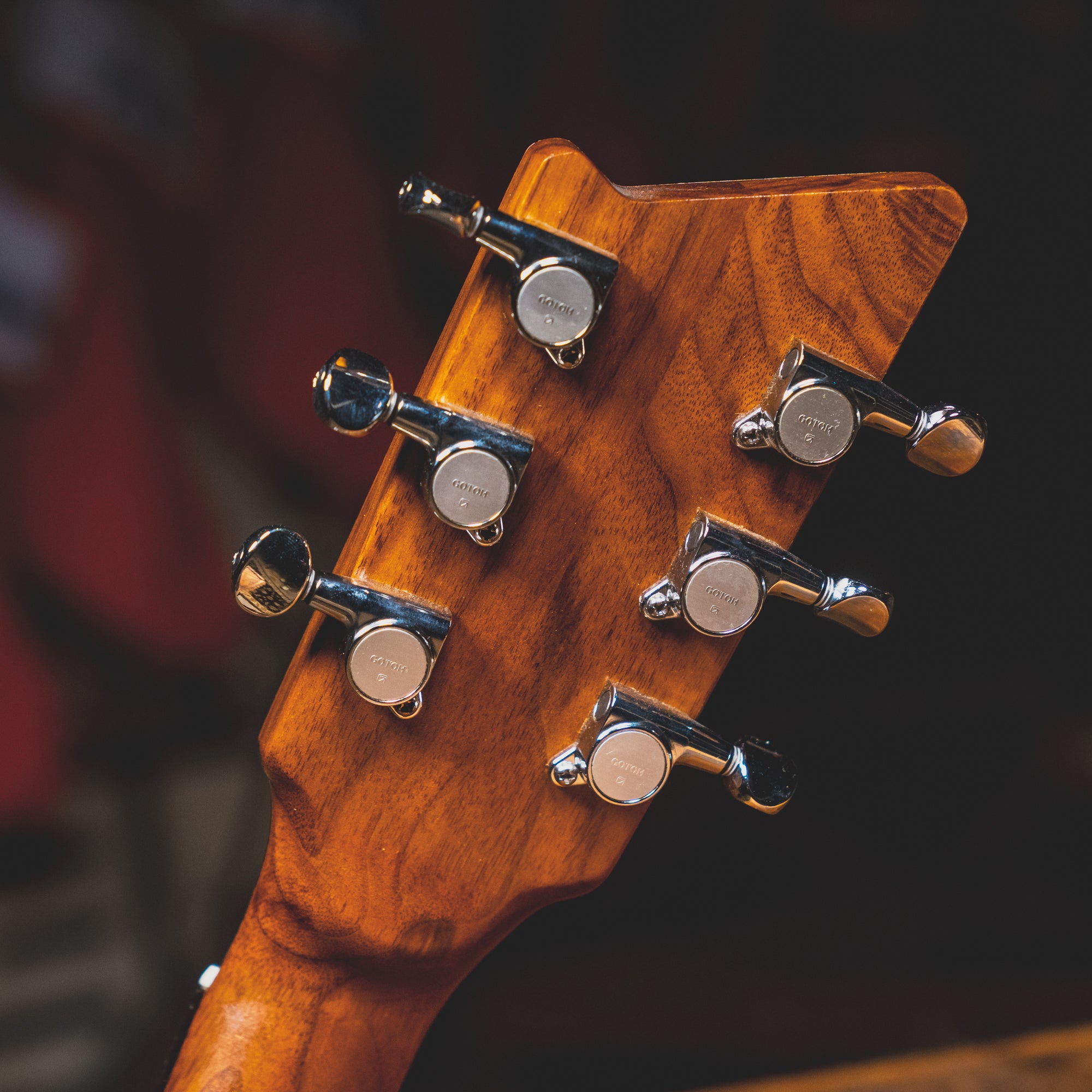 Sturner Guitars Hazzard Electric Guitar, Wenge Fretboard, Metallic Yellow