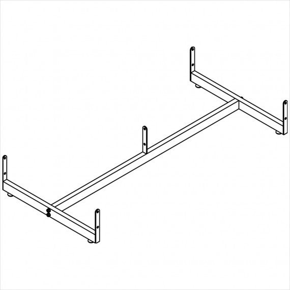 Gridwall H Shape Base