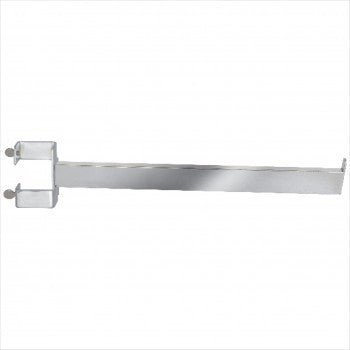 Twist-on Straight Arm for rectangular tubing rack
