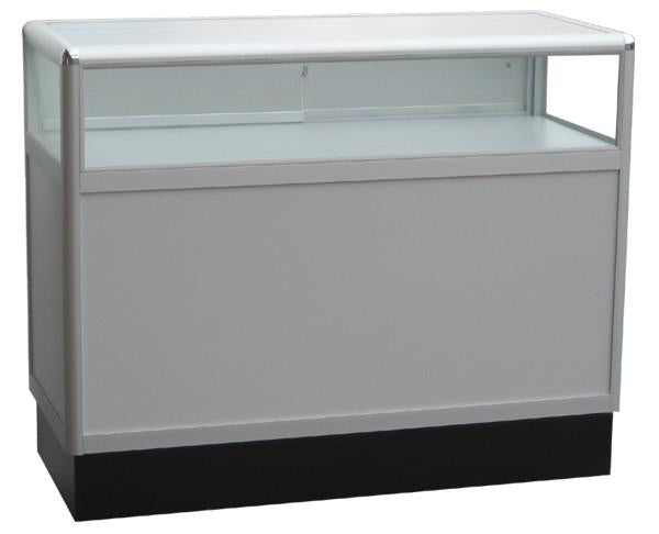 Jewelry Display Cases With Aluminum Frames - 48 x 38 x 20 - Inch---Unassembled