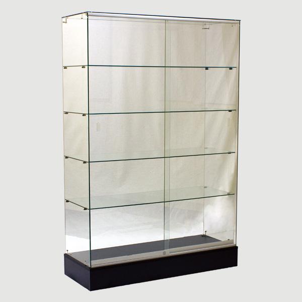Glass Cabinets Frameless -48(L) x 18(W) x 72(H) - Inch - G72C-Unassembled