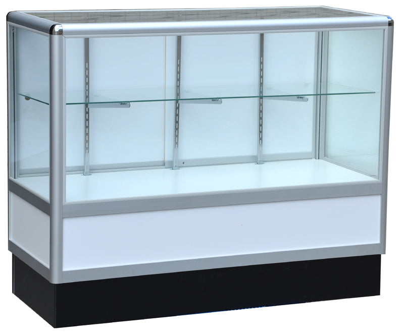 Product Display Case With Aluminum Frames Half Vision 60x38x20 - Inch --- AL25