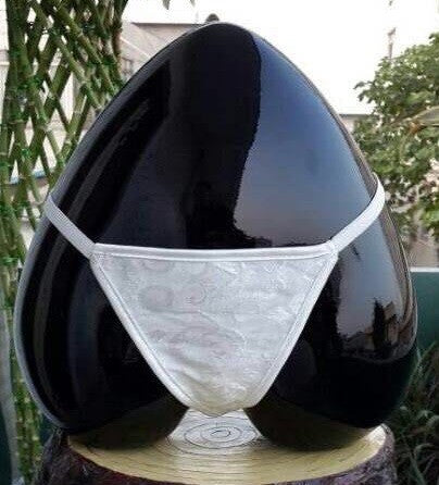 Heart shape underwear display mannequin black