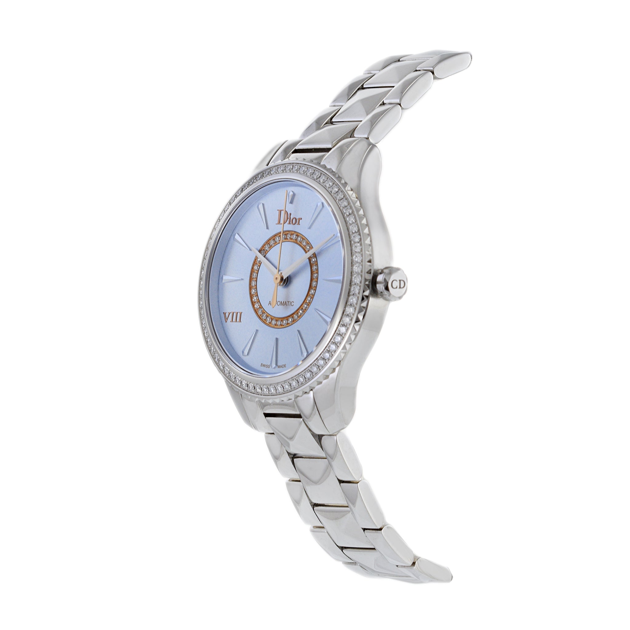 Dior Montaigne CD152510M001 Diamond Dial Watch