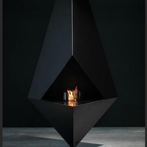 Glammfire Pythagoras天花板乙醇壁炉的图像 -  41英寸 - 现代乙醇壁炉188asia中心188金宝慱官网登录