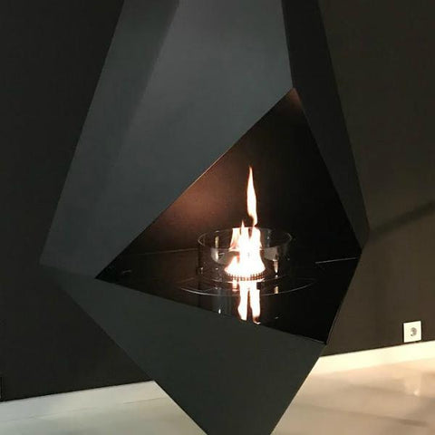 Glammfire Pythagoras天花板乙醇壁炉的图像 -  41英寸 - 现代乙醇壁炉188asia中心188金宝慱官网登录