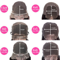 eullair Balayage Highlight Body Wave Glueless Human Hair Wig Blonde With Black Root Colored Lace Frontal Wig