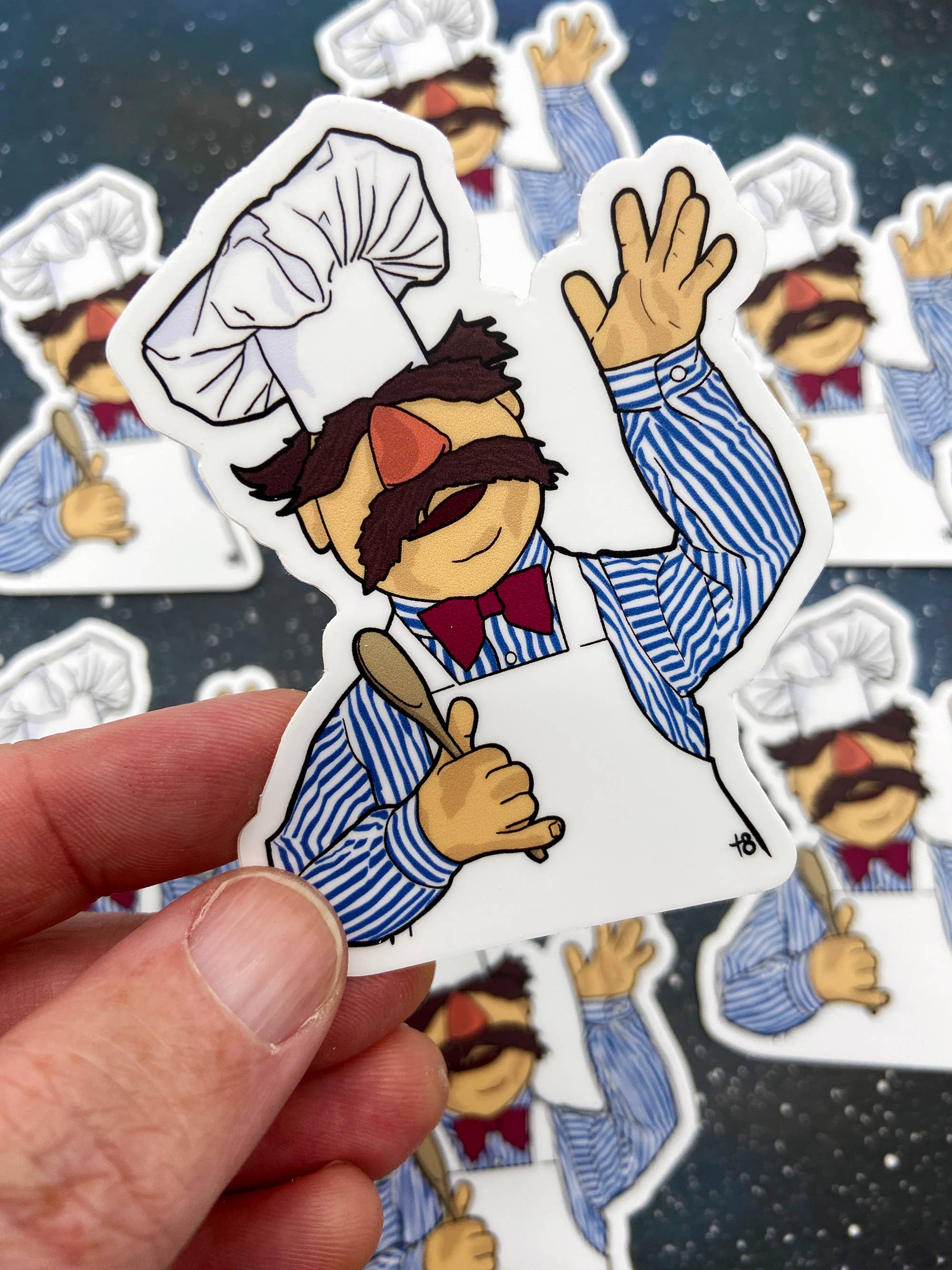 Vinyl Decal - Swedish Chef The Muppets