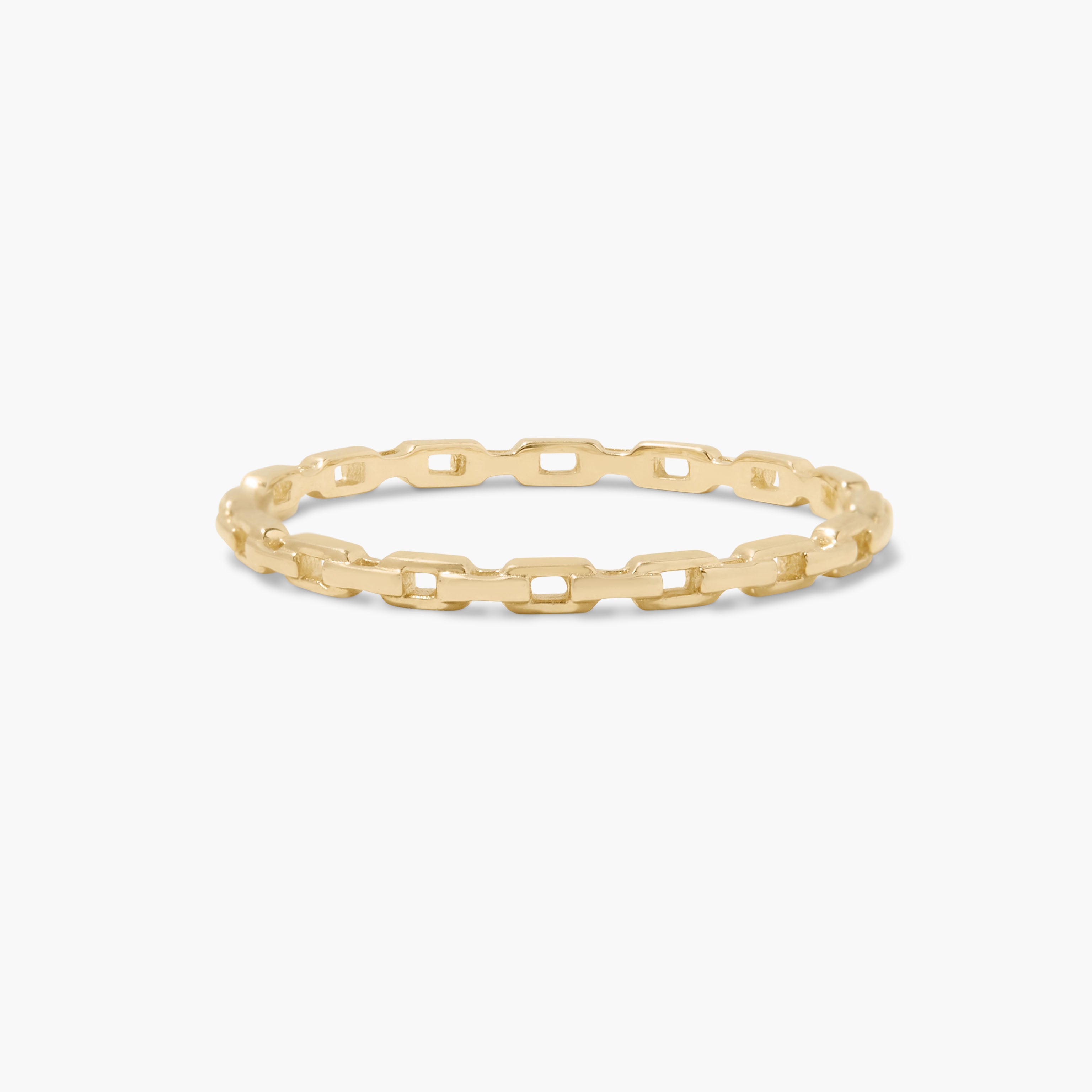 Lana 14K Gold Chain Ring