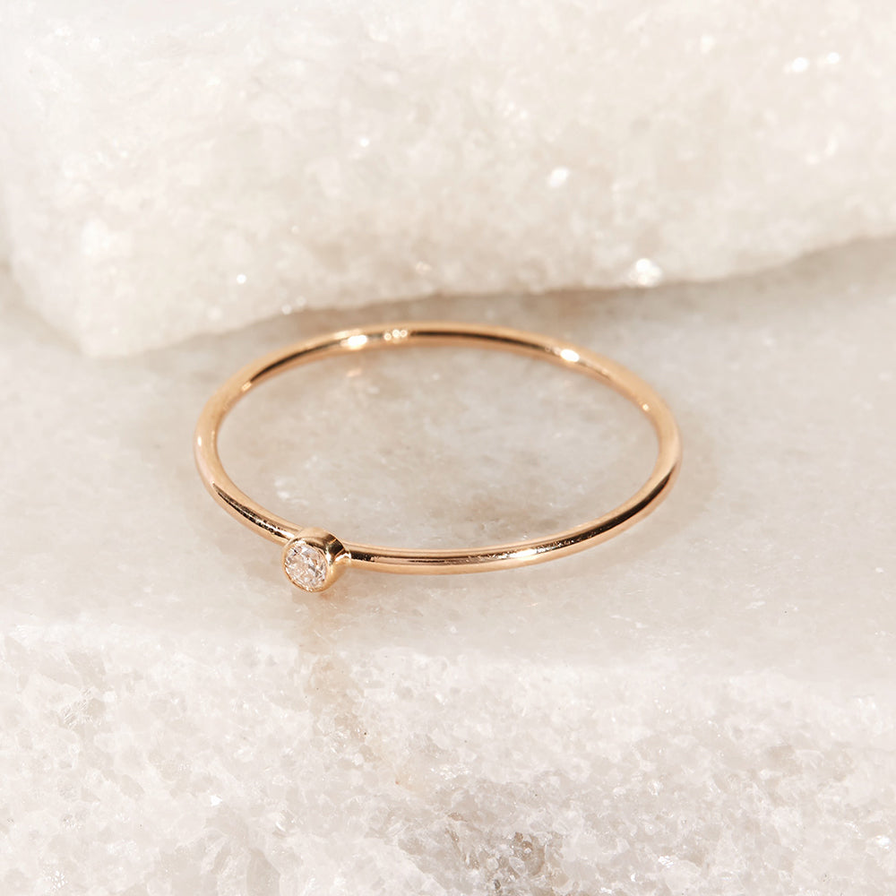 Eden 14K Gold Diamond Ring