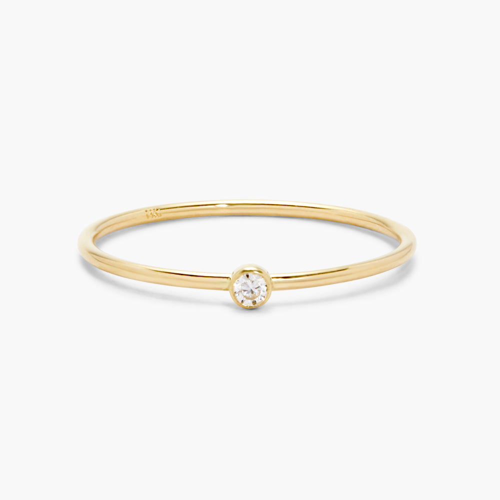 Eden 14K Gold Diamond Ring