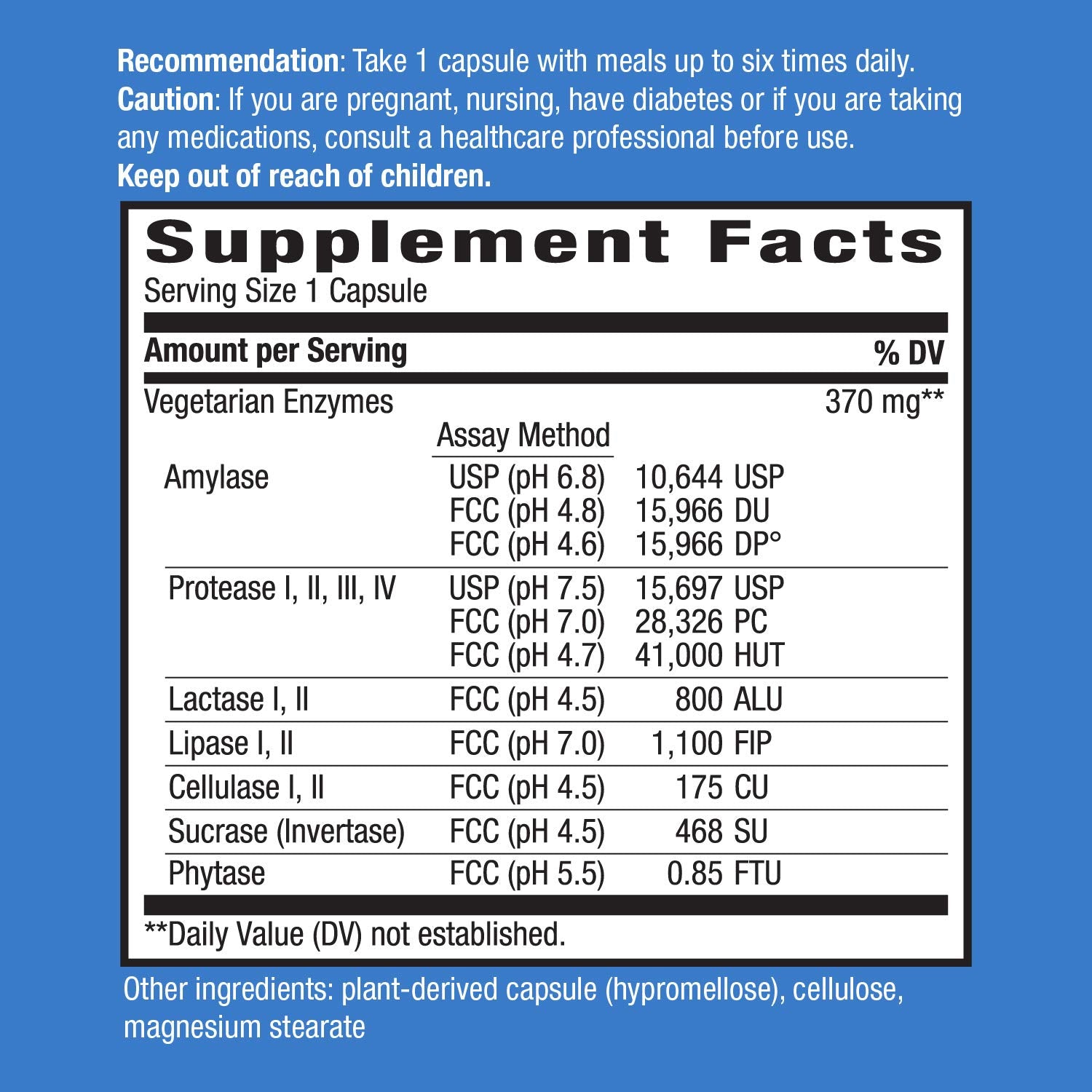 Nature?s Way CompleteGest Vegan Enzymes, 180 Capsules