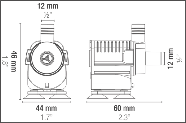 Sicce Syncra SILENT Nano Pump - 40 to 110 gph