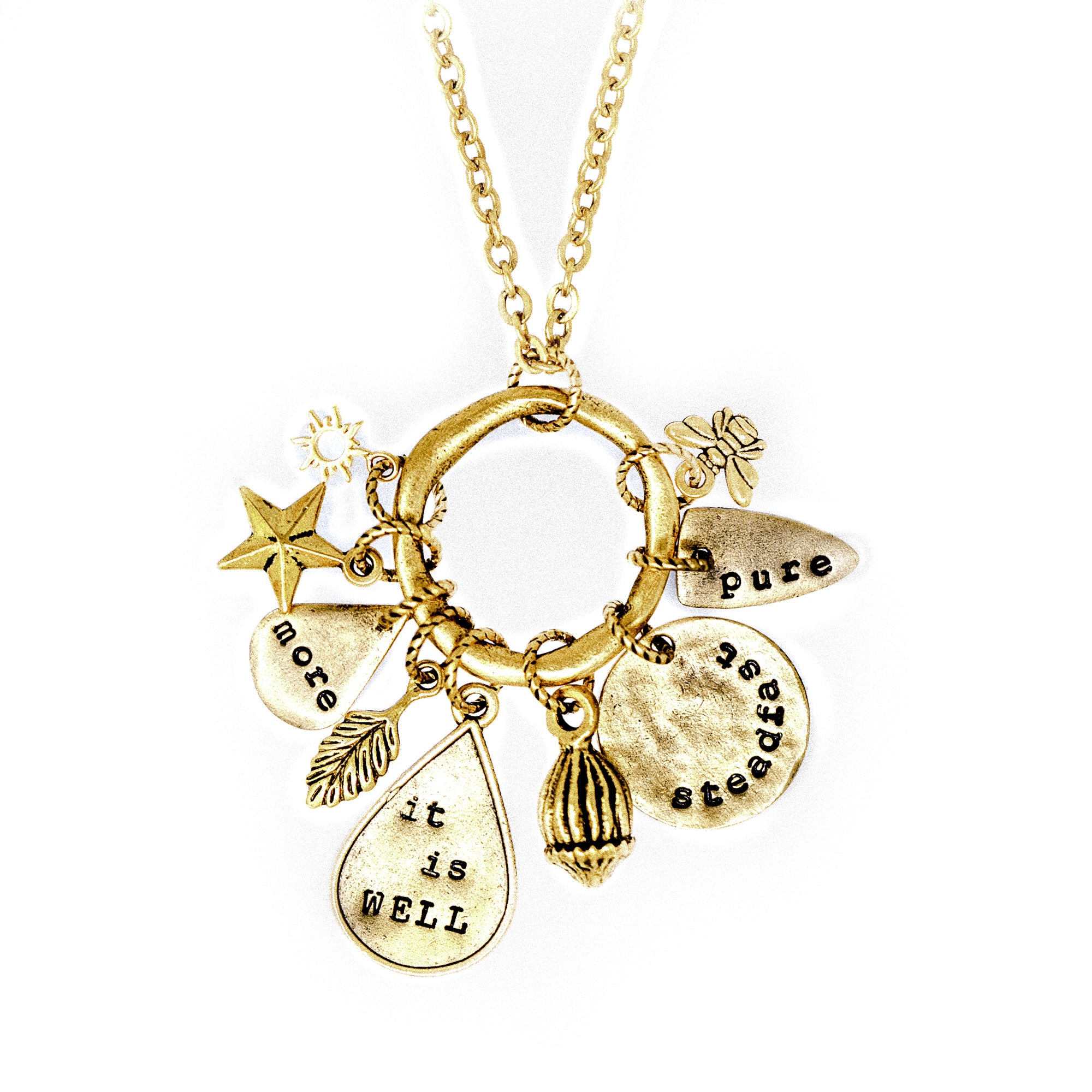  Heaven Inspired Philippi Necklace - Gold 