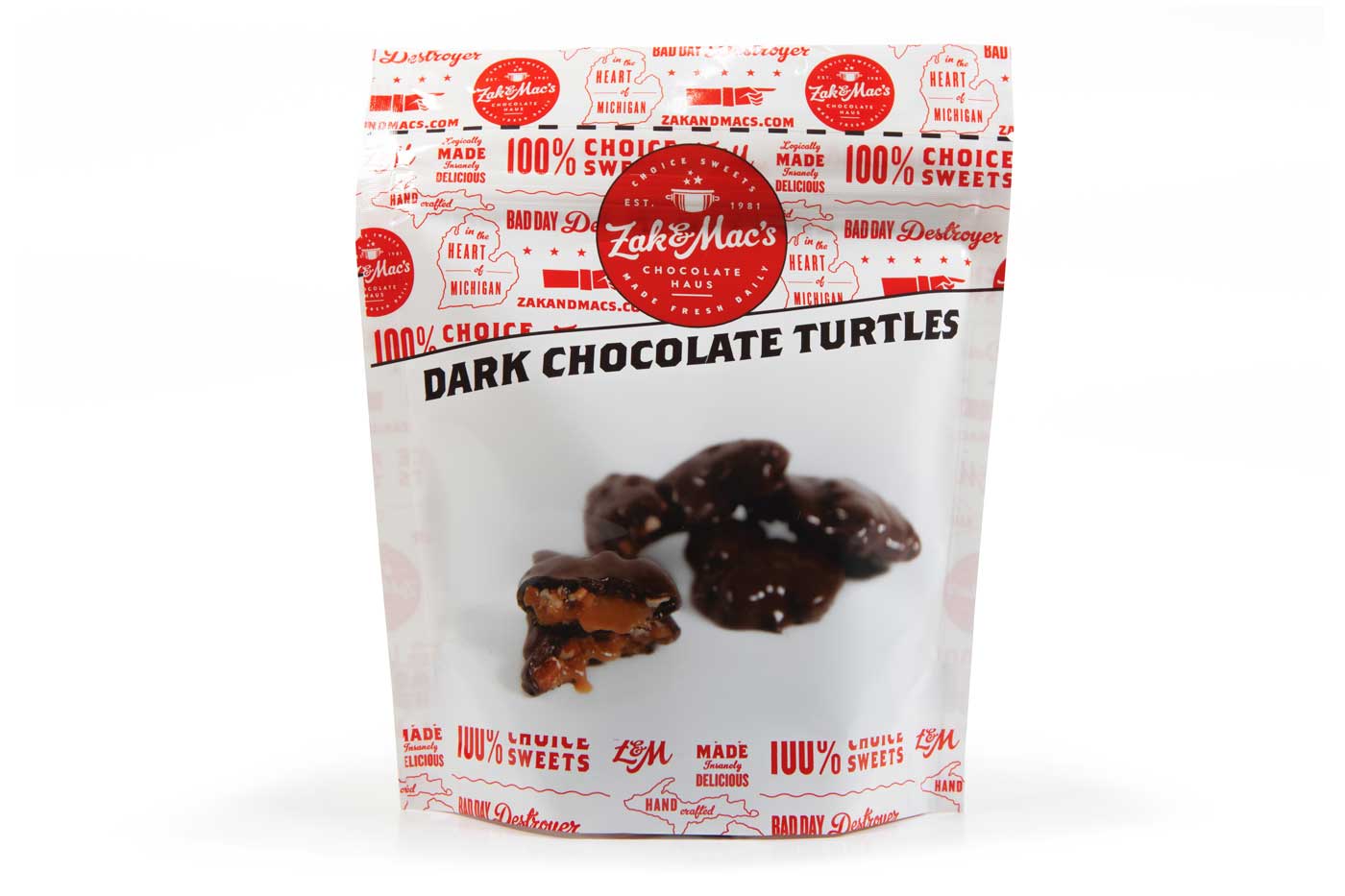 Mini Dark Chocolate Turtles