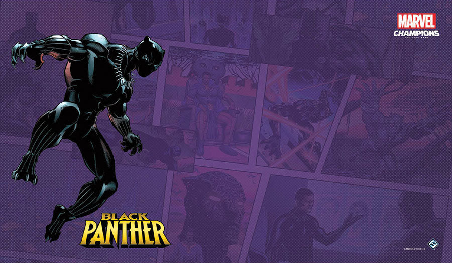  Marvel Champions - The Card Game: Black Panther Game Mat 