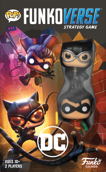  Funkoverse Strategy Board Game: Catwoman and Robin 