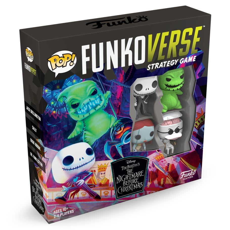  Funkoverse Strategy Board Game: Nightmare Before Christmas 100 