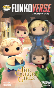  Funkoverse Strategy Board Game: Golden Girls 100 - Rose and Blanche 