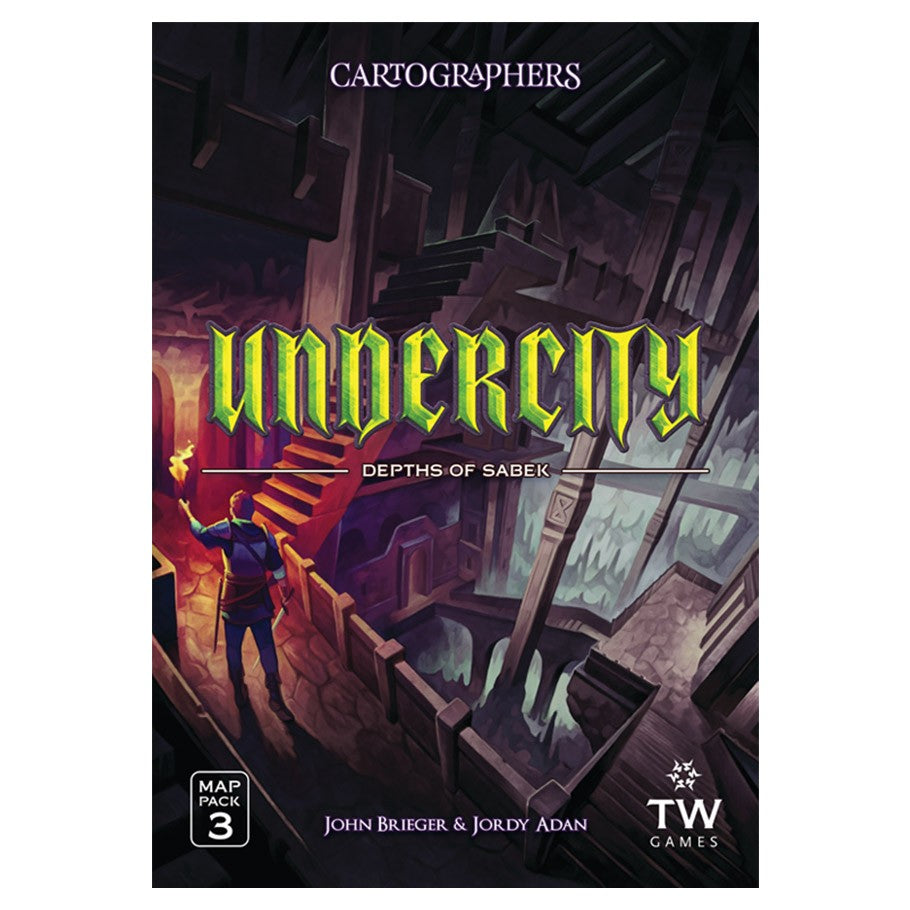  Cartographers Heroes: Map Pk 3-Undercity 