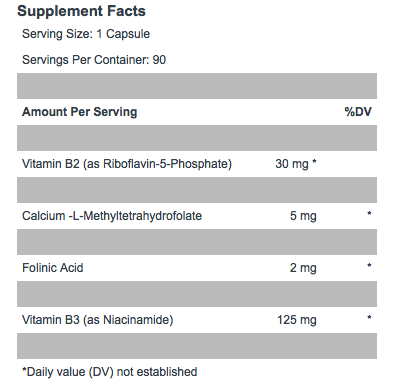 Methyl Folate Plus - 90 caps