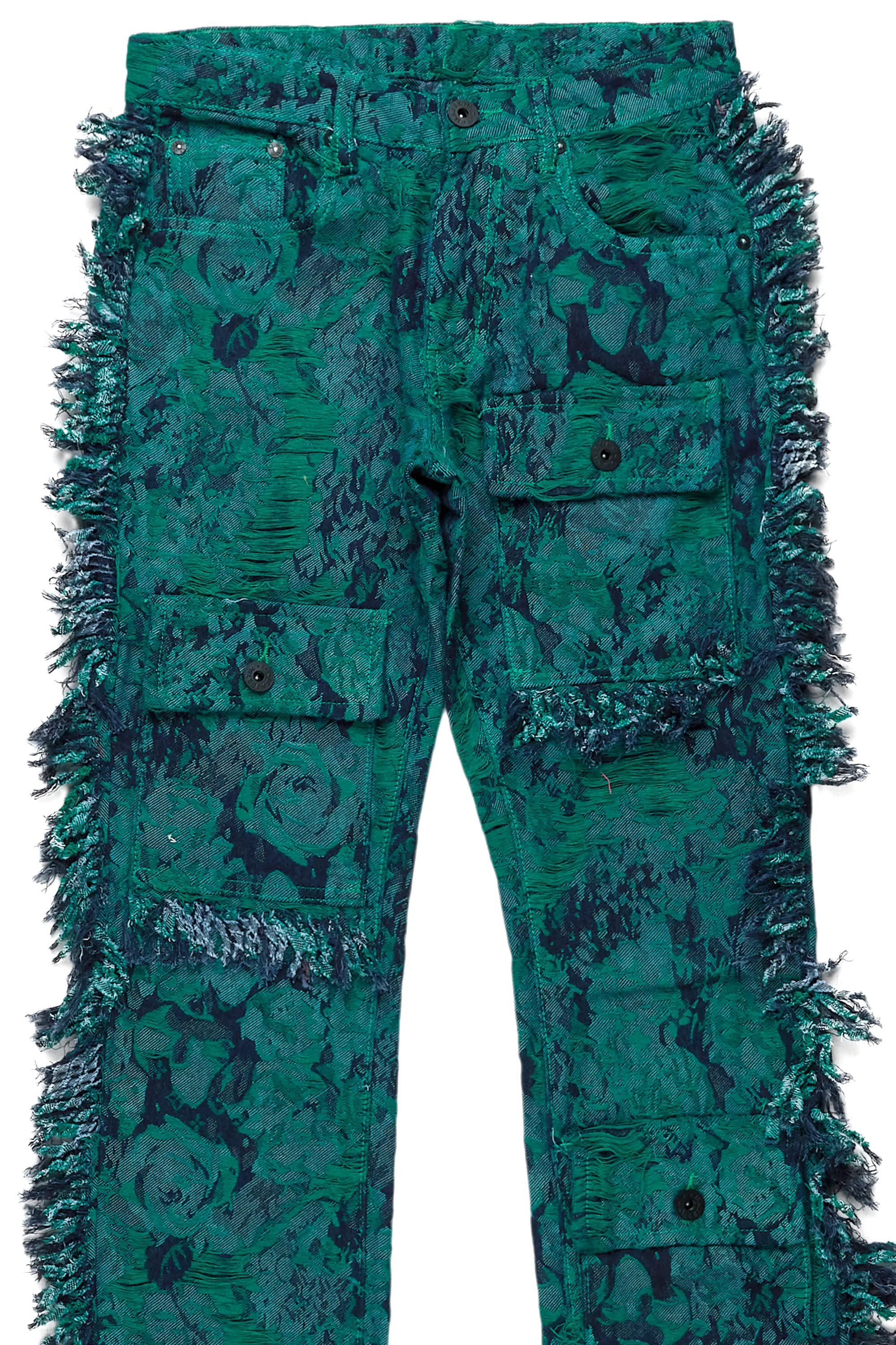 Kaleo Green Tapestry Pants